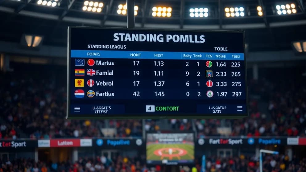 Engelsk premiärliga tabellen idag