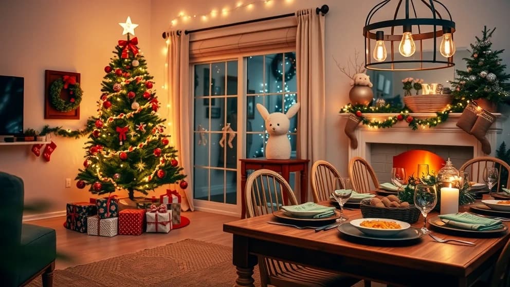 Ett päron till farsa firar jul