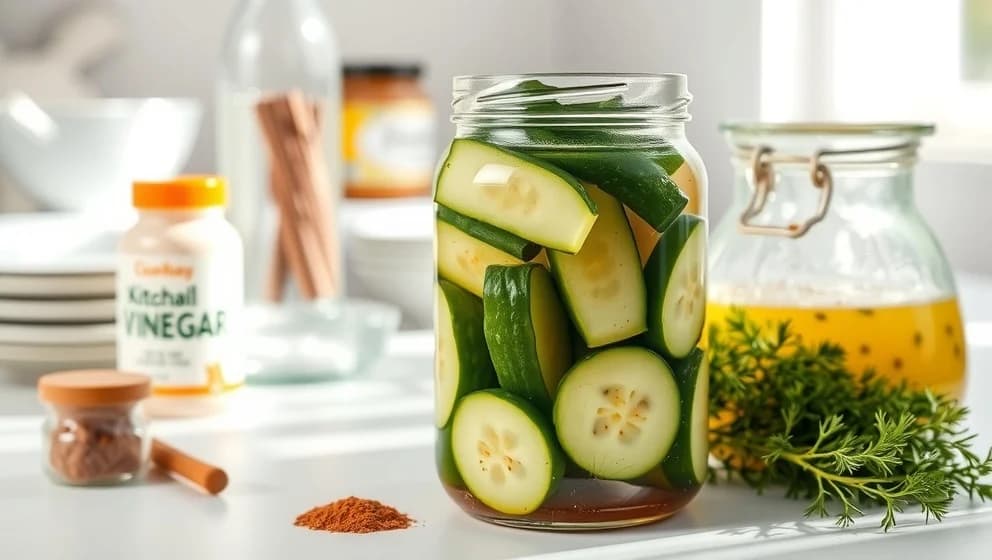 Inlagd gurka snabb på 1 2 3