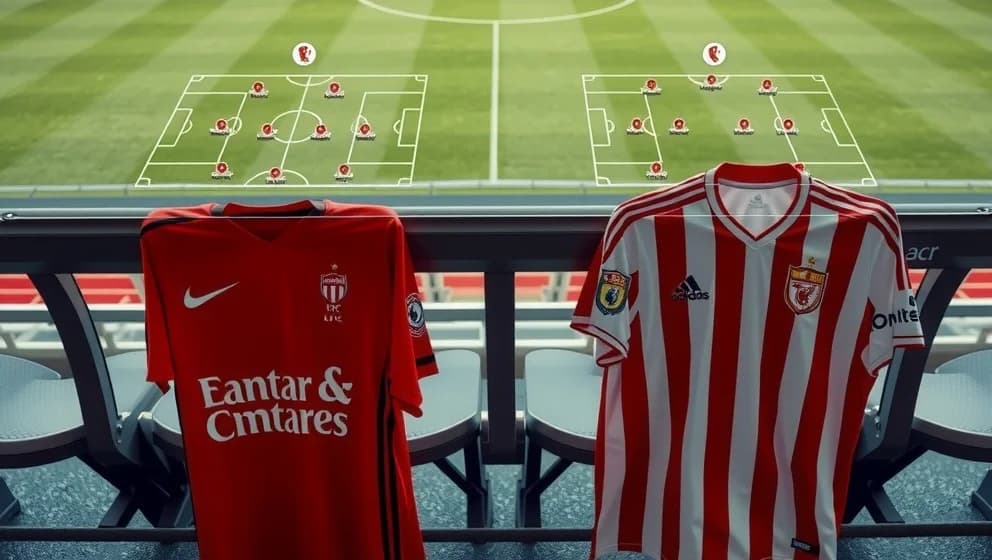 Liverpool mot Manchester United laguppställning