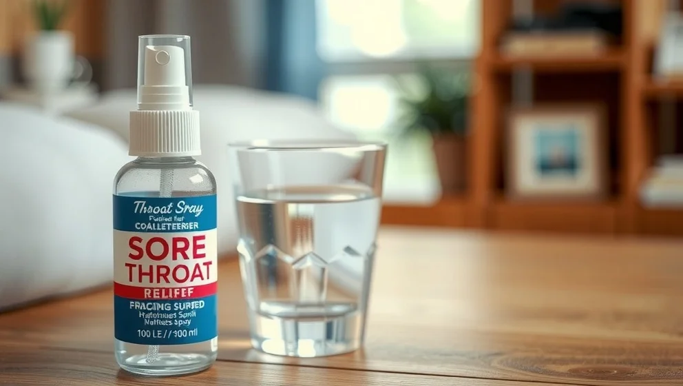 Ont i halsen utan feber och förkylning