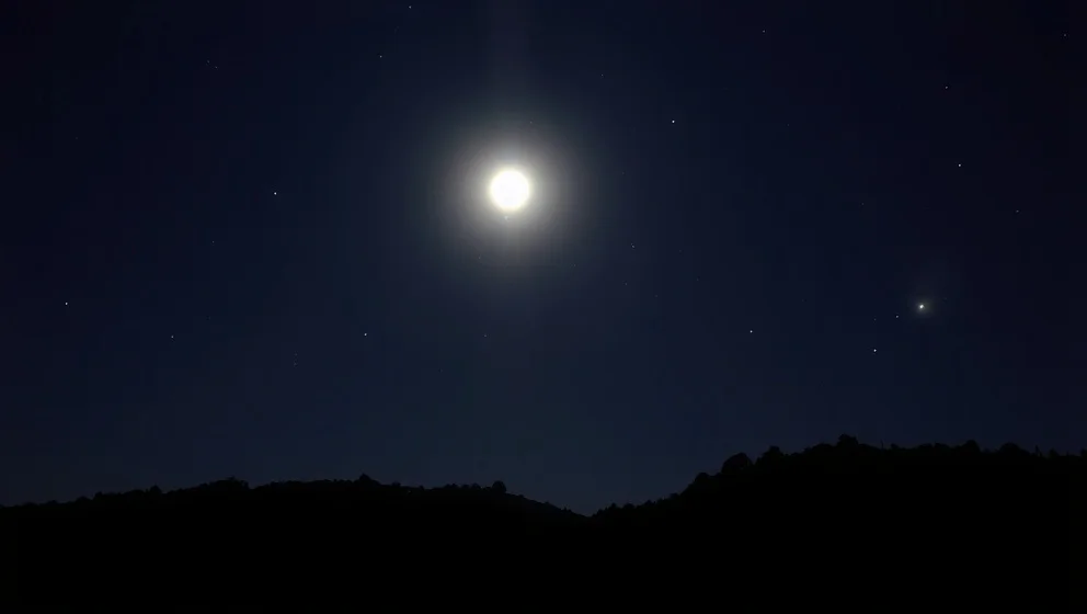 Ser du månen där du är ikväll