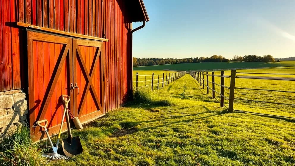 Vi köpte en bondgård, vad gör vi nu?